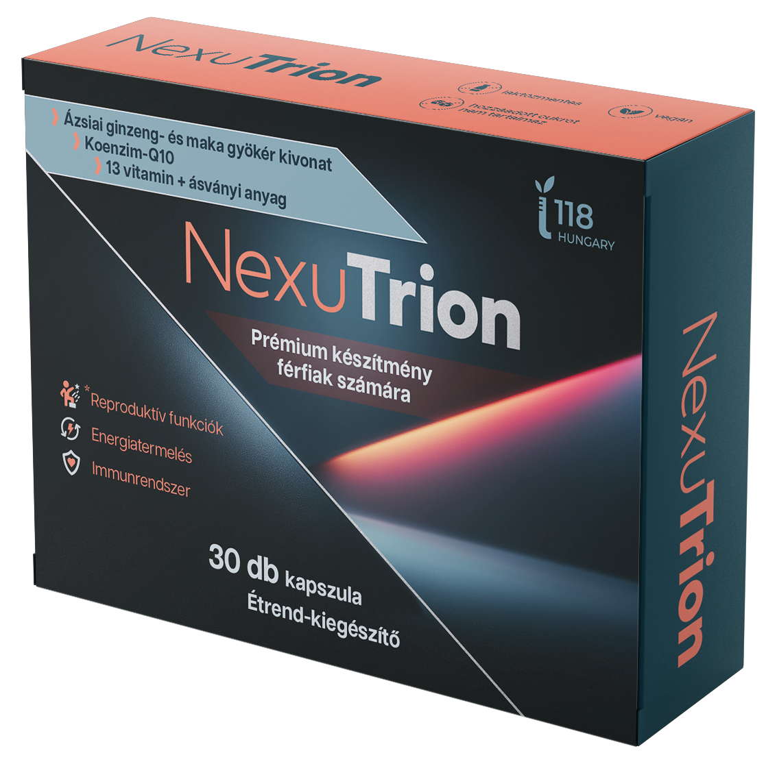 Nexutrion étrend-kiegészítő kapszula doboza (30 db)