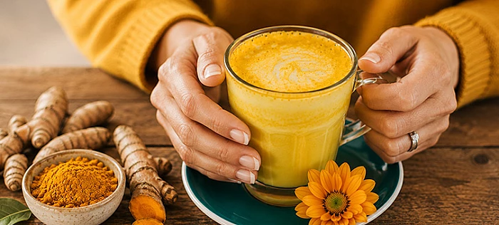 kurkuma antioxidáns folyamatokkal kapcsolatos illusztráció I Florivento étrend-kiegészítő | bél-agy tengely | a bélflóra egyensúlyának fenntartásáért | Lab118